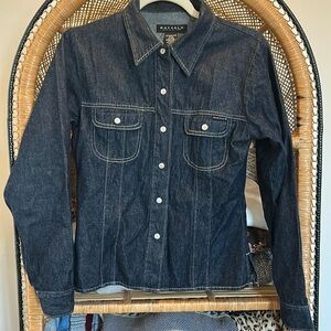 BUFFALO Dark denim button up